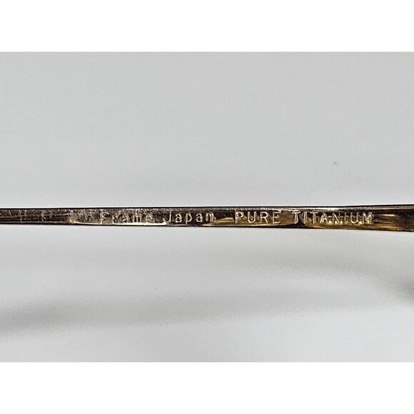 Seiko T322 Men's Eyeglasses  49-19-135 Pure Titanium Made In Japan FRAMES ONLY! - Picture 10 of 16